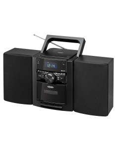 Sistema de Música Portátil JENSEN CD-785 Bluetooth con Radio AM/FM