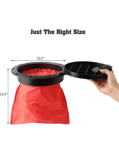 Kit de tapa de kayak Anndason 20 cm con bolsa impermeable