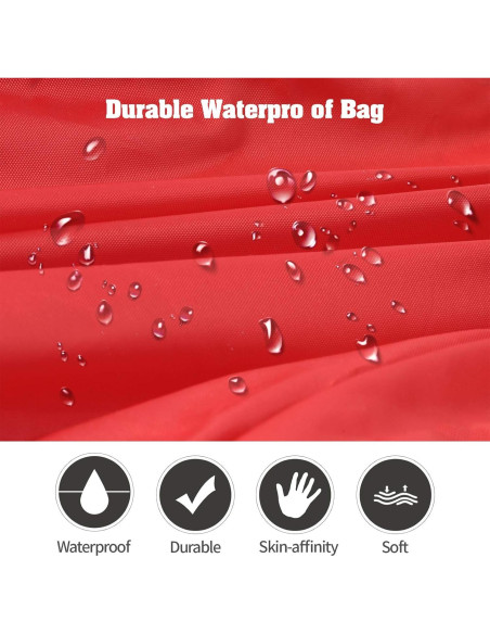 Kit de tapa de kayak Anndason 20 cm con bolsa impermeable