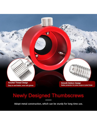 Adaptador de Metal Astromania para Visor Polar EQ-5