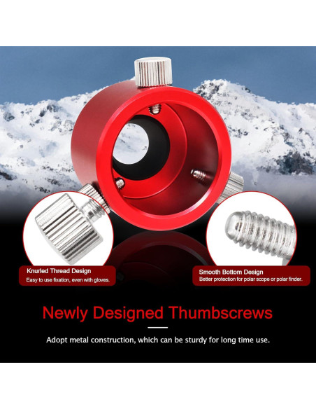 Adaptador de Metal Astromania para Visor Polar EQ-5