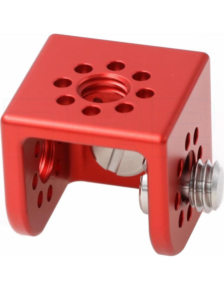 Adaptador de Montaje Cuadrado 3/8" DRRI para Cámara ARRI RED