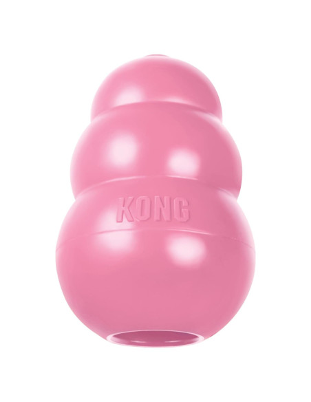 KONG Cachorro Juguete de Goma Natural Grande Rosa 26.5cm