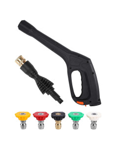 Kit Pistola Lavadora a Presión FIXFANS 5 Boquillas 2320 PSI