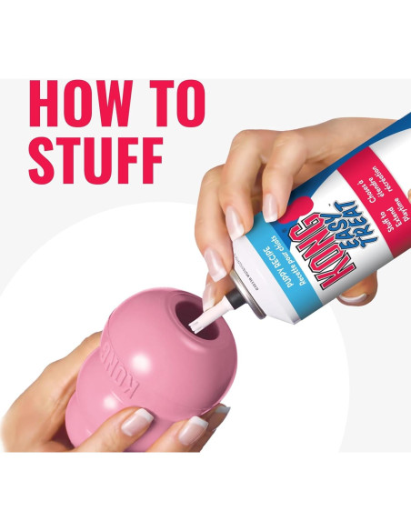 KONG Cachorro Juguete de Goma Natural Grande Rosa 26.5cm