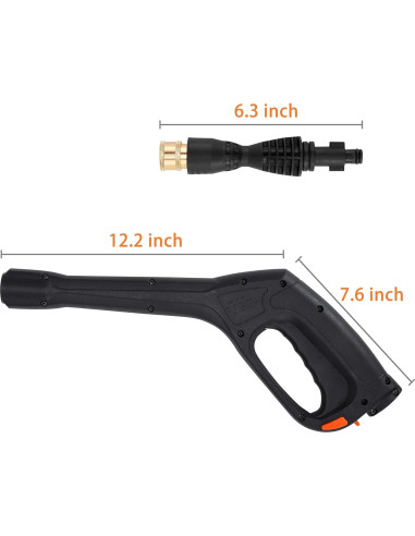 Kit Pistola Lavadora a Presión FIXFANS 5 Boquillas 2320 PSI