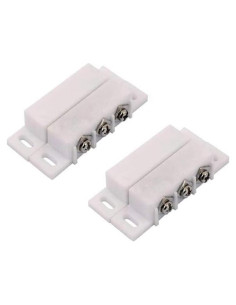 2 Interruptores Reed Magnéticos Takhrowd para Alarma de Seguridad