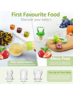 Chupete de Alimentación WAJIAYON para Bebés - 5 Piezas 2