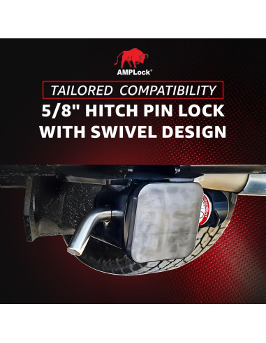 Pasador de Bloqueo de Remolque AMPLock HLP58318 - Antirrobo