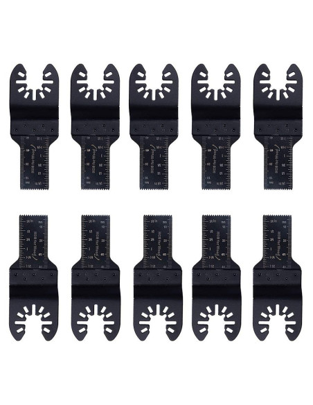 10 Hojas de Sierra Oscilante 20mm MZY para Black & Decker y Bosch
