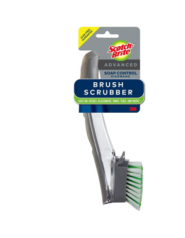 Cepillo fregador Scotch-Brite con dispensador de jabón - Paquete de 2