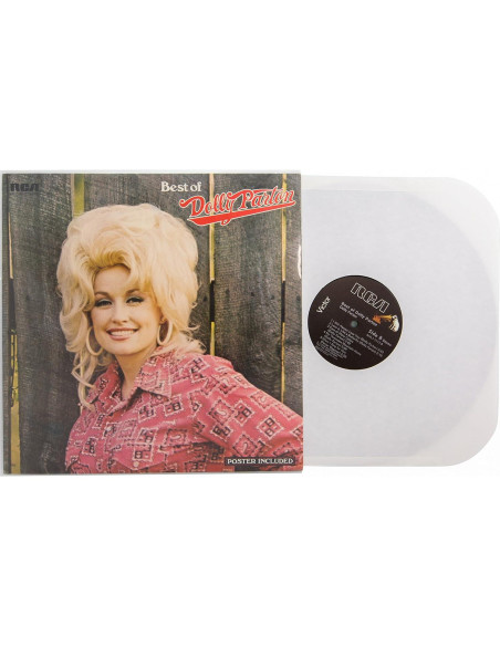 100 Fundas Internas de Vinilo LP Invest In Vinyl 12" Marfil 80 GSM