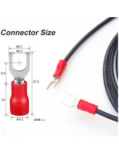 Cable de Tierra 2.0m Keszoox para Tocadiscos Magnéticos 2