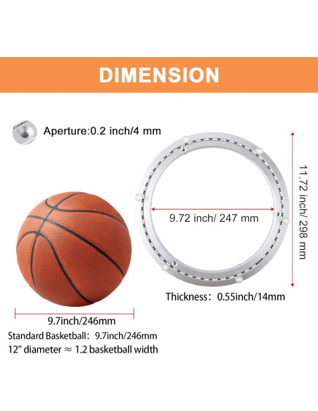 Base Giratoria Silenciosa TamBee 30 cm Aluminio 136 kg