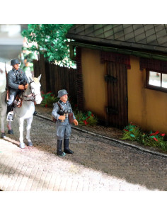 Woohome 48 PCS Tufts de Hierba Estática para Dioramas 10mm 2