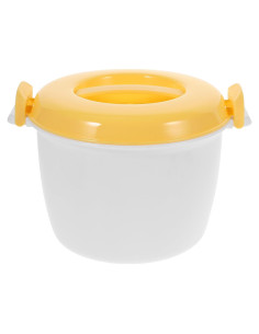 Cocinero de Arroz Microondas Hemoton 4 Tazas Azul Compacto