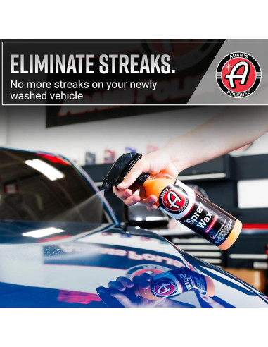 Cera en Spray Adam 473ml - Carnauba Premium para Brillo y Protección