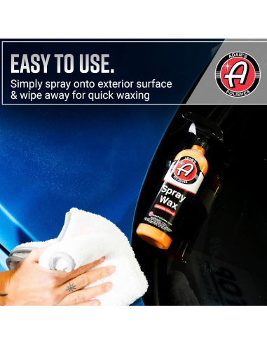Cera en Spray Adam 473ml - Carnauba Premium para Brillo y Protección