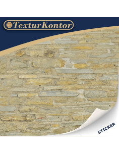 3 Hojas Revestimiento Pared Autoadhesivo TexturKontor 1:12 2