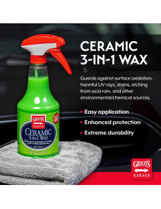 Cera 3 en 1 Cerámica Griot's Garage 622 ml para Autos 2