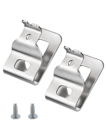 Clip de Cinturón Dewalt N268241 Acero Inoxidable 2 Piezas
