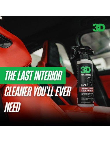 Limpiador Interior 3D LVP 450ml - Elimina Suciedad y Manchas