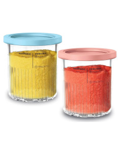 Contenedores de Helado Psasrm 2 Piezas 24oz para Ninja Creami