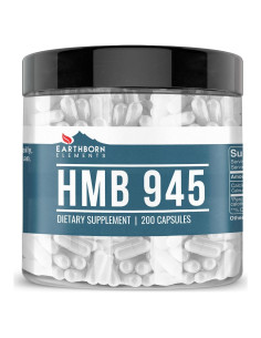 Suplemento HMB Tierra Nacida Elementos 200 Cápsulas Puro