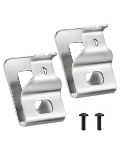 Ganchos de Cinturón Dewalt N268241 Acero Inoxidable (2 Set)