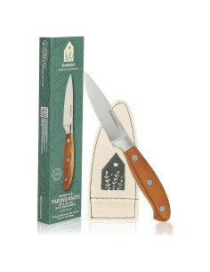 Cuchillo de Pelar Bloomhouse 10.16 cm Acero Alemán Mango Madera