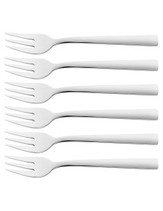 Tenedor de Pastelería Zwilling Diner - Juego de 6, Acero Inoxidable