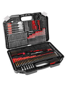 Juego de Brocas COMOWARE 246 Pcs Madera Metal y Accesorios