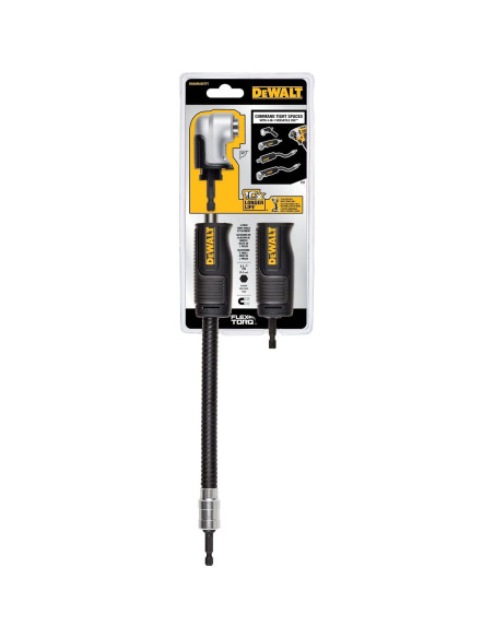 Adaptador de Taladro en Ángulo Derecho Dewalt 4-en-1 30.48 cm