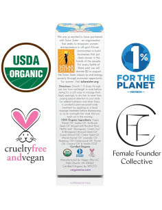 Aceite Capilar Orgánico Vegan Mia 90ml - Crecimiento y Brillo 2