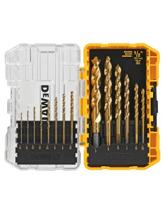 Juego de Brocas DEWALT 14 Piezas Nitruro de Titanio