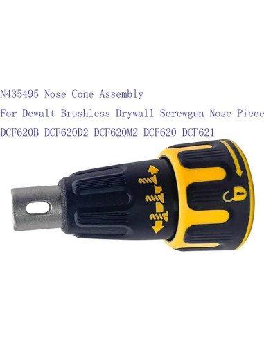 Cono de Nariz N435495 para Pistola Dewalt DCF620B/D2/M2