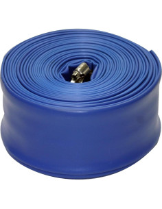 Manguera de Retro Lavado Blue Devil 15m con Abrazadera 5cm 2