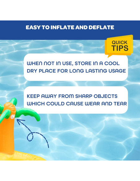 Red de Voleibol Inflable SCS Direct 3.66 m con Pelota y Cuerdas