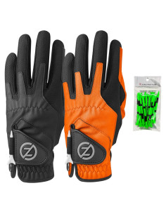 Guantes de golf de compresión Zero Friction para hombres - 2 unidades