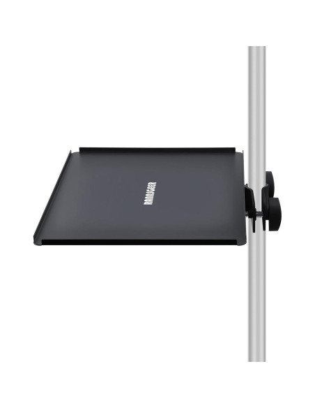 Bandeja de Acero Rannsgeer para Soporte de Micrófono 27.4x19.8 cm