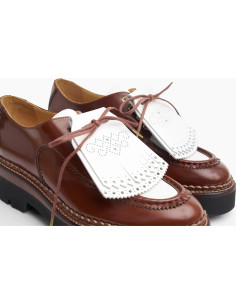 Cubierta Kiltie de Cuero Rosa para Zapatos de Golf Recueillir 2