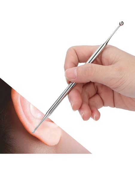 Sonda de Acupuntura Dioche para Orejas y Cuerpo, Acero Inoxidable