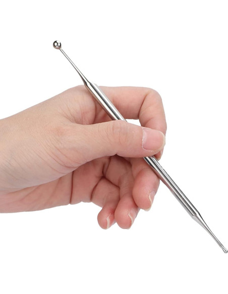 Sonda de Acupuntura Dioche para Orejas y Cuerpo, Acero Inoxidable