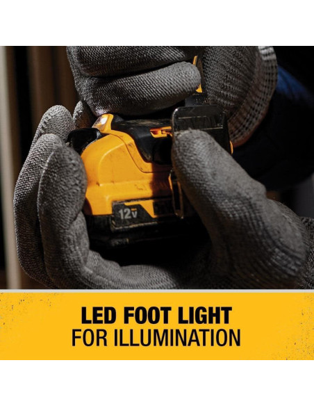 Taladro Atornillador DEWALT DCD701F2 12V Inalámbrico 3/8"