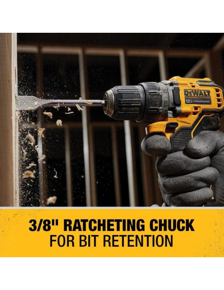 Taladro Atornillador DEWALT DCD701F2 12V Inalámbrico 3/8"