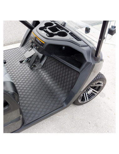 Alfombrilla de Goma Xtreme para Carro de Golf Yamaha DR2 - Todo Negro