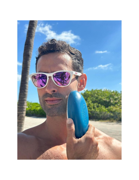 Cepillo Exfoliante WIZKER Groom 2-en-1 para Vellos Encarnados