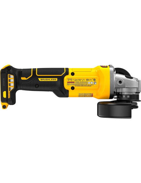 Amoladora Inalámbrica DEWALT 20V 4.5" Sin Escobillas