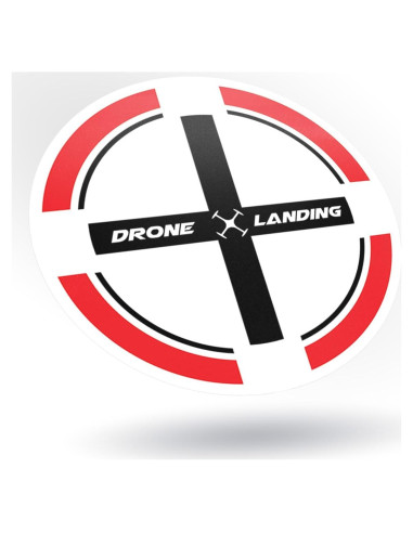 Calcomanía de Plataforma de Aterrizaje Drone KCD 5.5" Vinilo