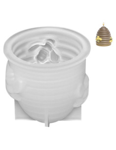 Molde de Silicona para Vela Panal 3D NUEAYMS 10x5x3cm